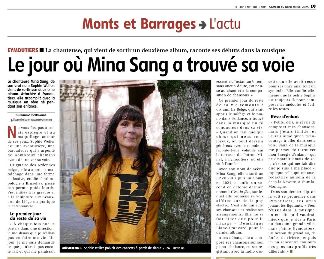 Mina Sang Populaire