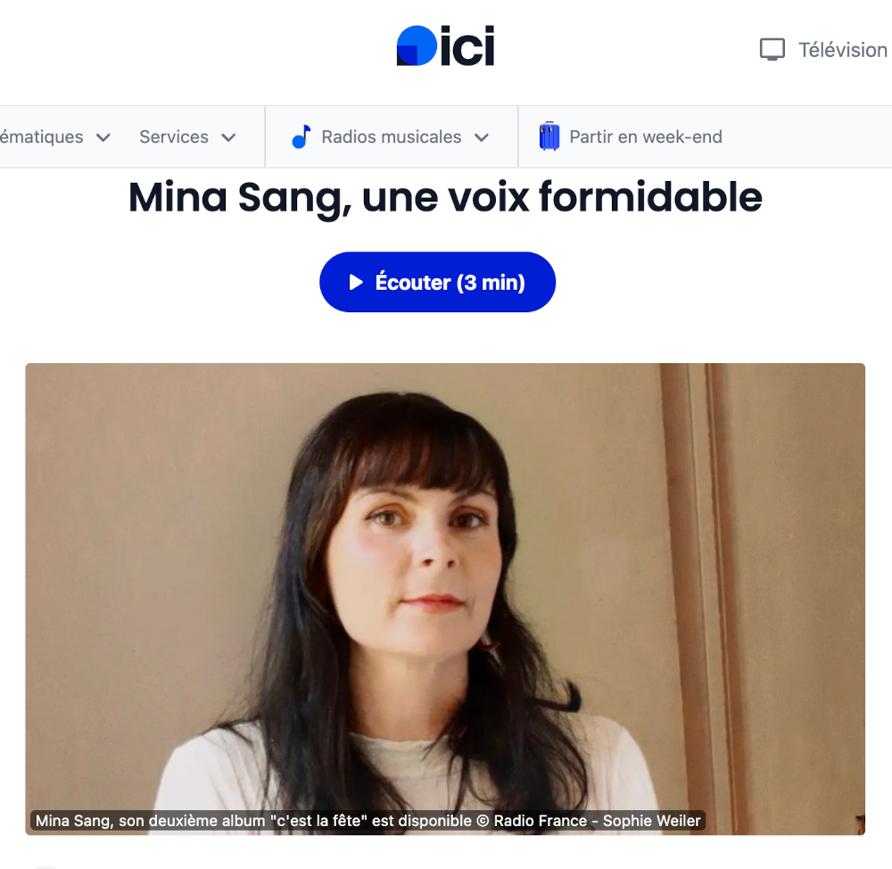 Mina Sang ici limousin